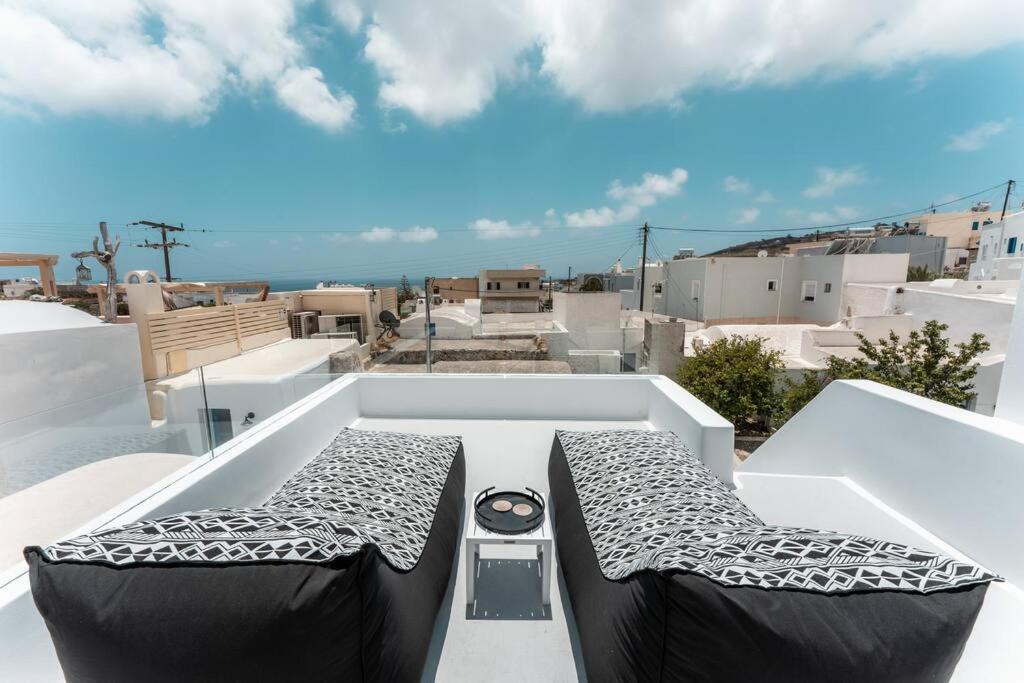 Akri Santorini With Heated Jacuzzi Vila Emporio  Exterior foto